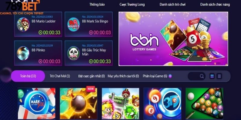 BBin Lottery – Điểm Đến Cá Cược Lô Đề Với Thưởng Hấp Dẫn 2 Các tính năng nổi bật tại sảnh BBin